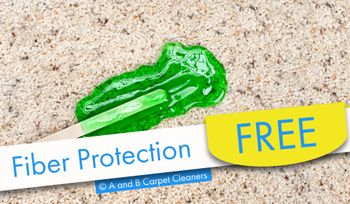 A and B Carpet Cleaners - Free Fiber Protection